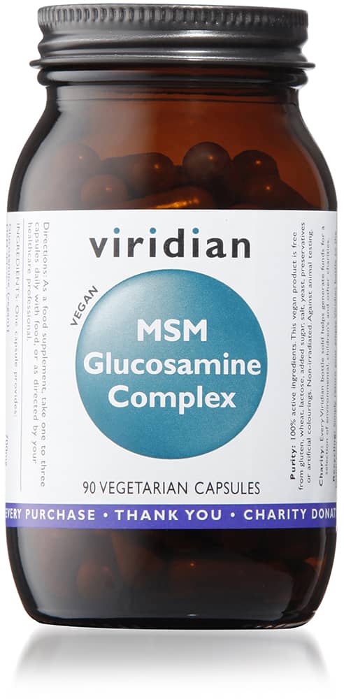 Glucosamine with MSM – 90 Veg Caps