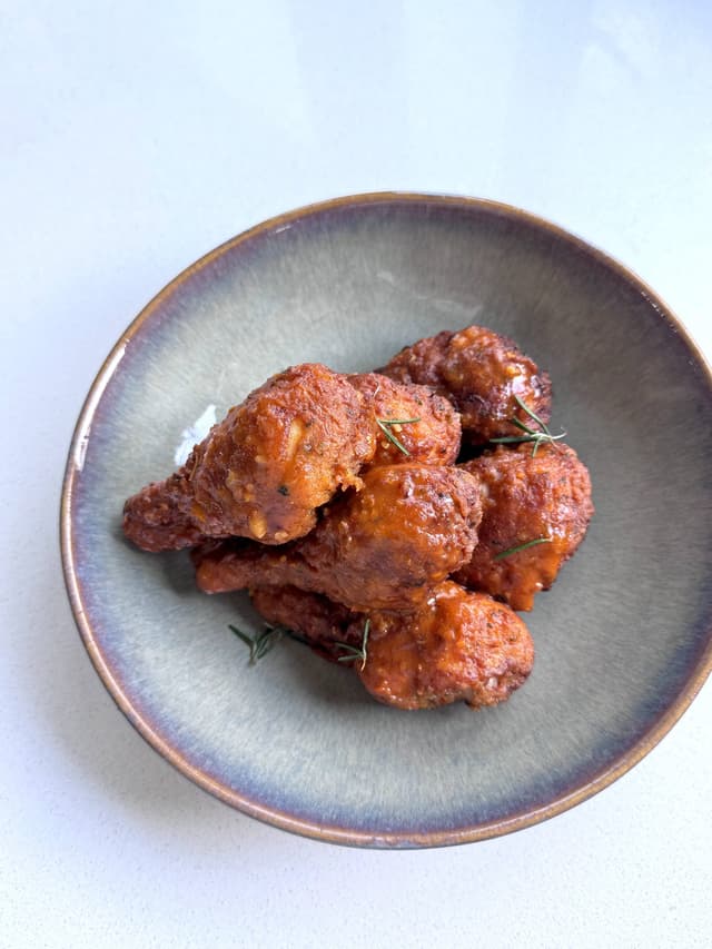 Korean-Inspired Fried Chicken