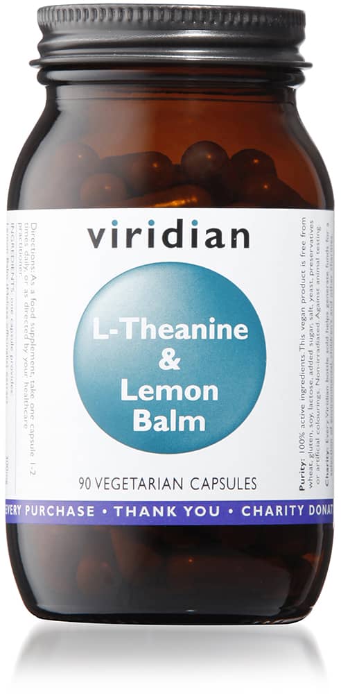L-Theanine (200mg) and Lemon Balm 90caps