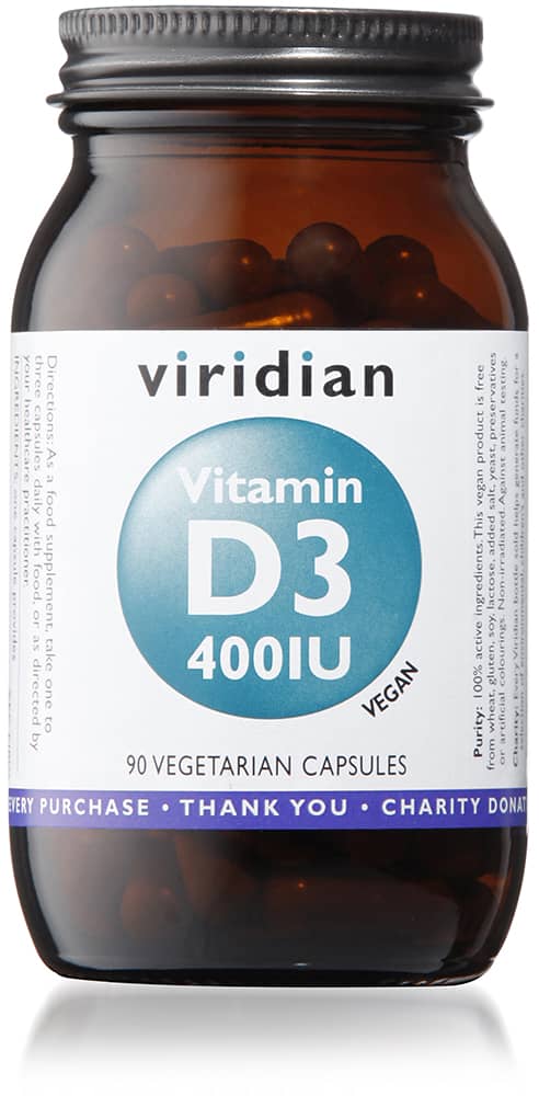 Vitamin D3 400iu 90Veg Caps | Jannis Health Store