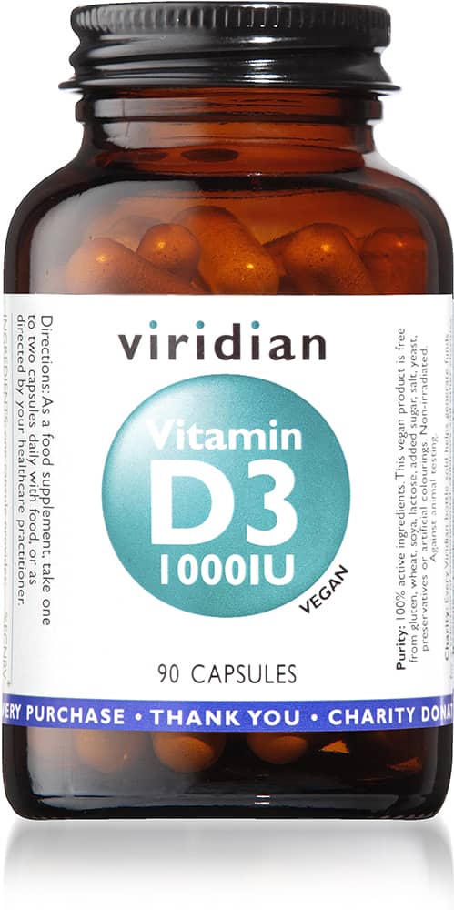 Vitamin D3 1000iu 90Veg Caps
