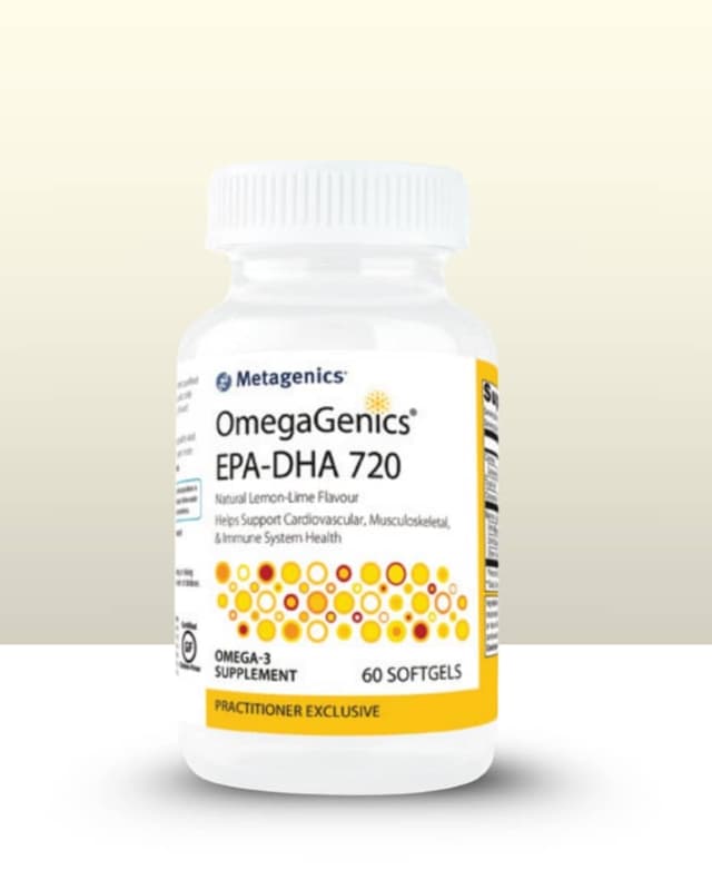 OmegaGenics Fish Oil EPA-DHA 720 mg 60Caps