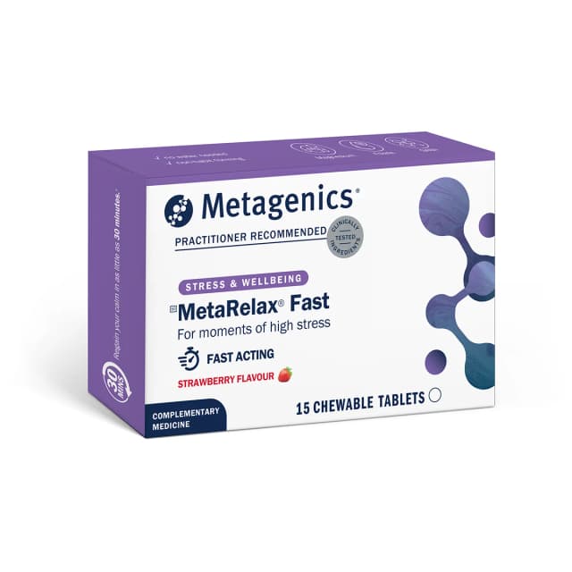 MetaRelax Fast 30 Chewable Tablets