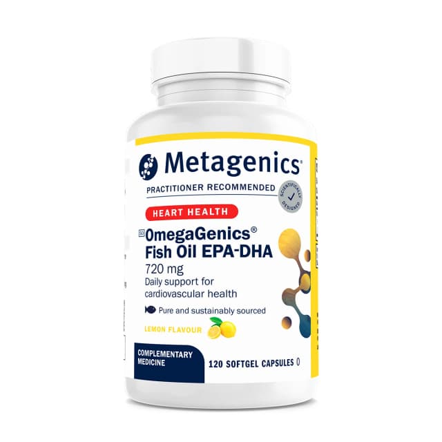 OmegaGenics Fish Oil EPA-DHA 720mg 120 Softgel Capsules
