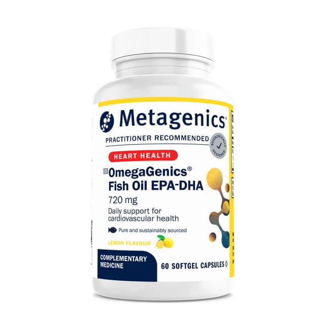 OmegaGenics Fish Oil EPA-DHA 720mg 60 Softgel Capsules