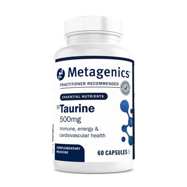 Taurine 500mg 60 Capsules | Jannis Health Store